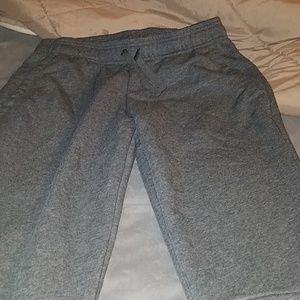 Adidas M pants grey with pink on leg